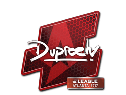 Klistermærke (dupreeh Atlanta 2017)
