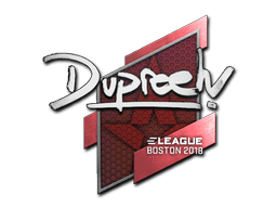 Samolepka (dupreeh Boston 2018)