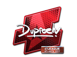 Klistermærke (dupreeh folie Atlanta 2017)