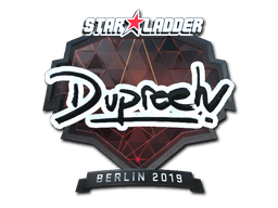Klistermærke (dupreeh folie Berlin 2019)