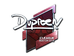 Klistermærke (dupreeh folie Boston 2018)