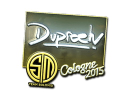 Klistermærke (dupreeh folie Cologne 2015)