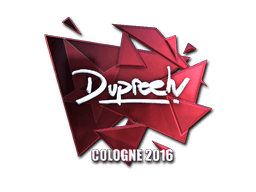Klistermærke (dupreeh folie Cologne 2016)