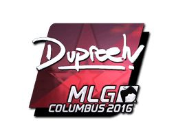 Klistermærke (dupreeh folie MLG Columbus 2016)