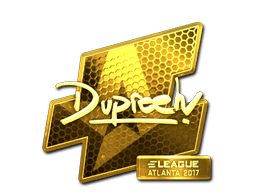 Samolepka (dupreeh zlatá Atlanta 2017)