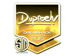 Samolepka (dupreeh zlatá Kluž 2015)