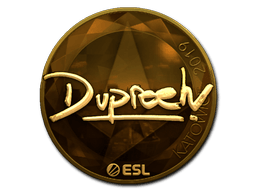 Samolepka (dupreeh zlatá Katowice 2019)