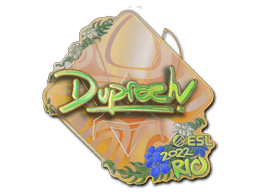 Klistermærke (dupreeh holo Rio 2022)