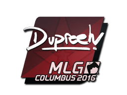Samolepka (dupreeh MLG Columbus 2016)