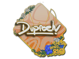 Adesivo (dupreeh Rio 2022)