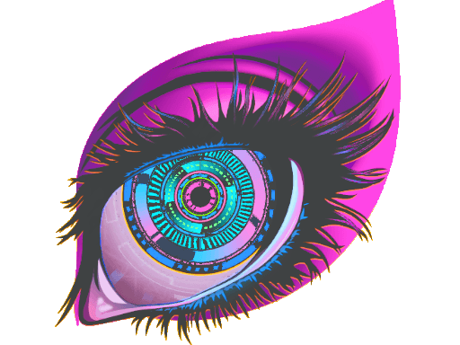 สติกเกอร์ (Dystopian Gaze เลนติคูลาร์)