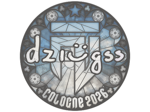 Samolepka (dziugss IEM Cologne 2026)