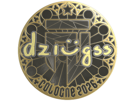 Samolepka (dziugss zlatá IEM Cologne 2026)