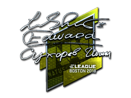 Samolepka (Edward speciální Boston 2018)