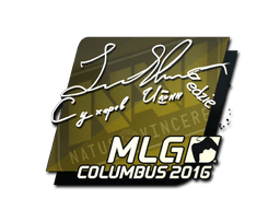 Samolepka (Edward MLG Columbus 2016)