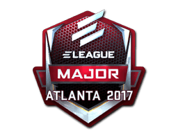Klistermærke (ELEAGUE folie Atlanta 2017)