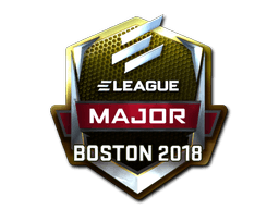 Klistermærke (ELEAGUE folie Boston 2018)