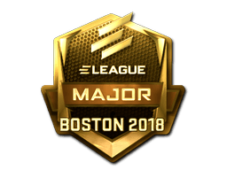 Samolepka (ELEAGUE zlatá Boston 2018)