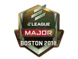 Klistermærke (ELEAGUE holo Boston 2018)