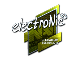 Adesivo (electronic Foil Boston 2018)