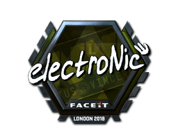 Adesivo (electronic Foil London 2018)