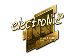 Adesivo (electronic Oro Boston 2018)