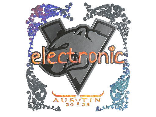 Adesivo (electronic Olografico Austin 2025)