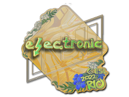Adesivo (electronic Olografico Rio 2022)
