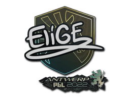 Samolepka (EliGE PGL Antwerp 2022)