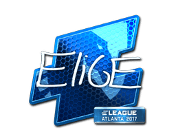 Klistermærke (EliGE folie Atlanta 2017)