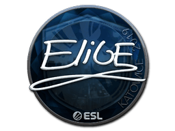 Klistermærke (EliGE folie Katowice 2019)
