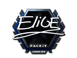 Klistermærke (EliGE folie London 2018)