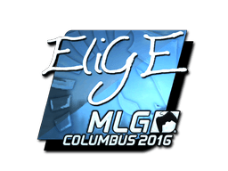Klistermærke (EliGE folie MLG Columbus 2016)