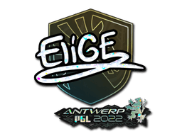 Klistermærke (EliGE glitter Antwerp 2022)