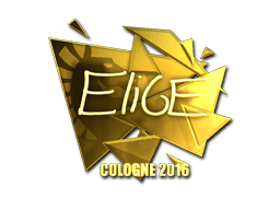Samolepka (EliGE zlatá ESL Cologne 2016)