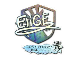 Klistermærke (EliGE holo Antwerp 2022)