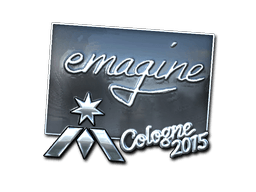 Klistermærke (emagine folie Cologne 2015)