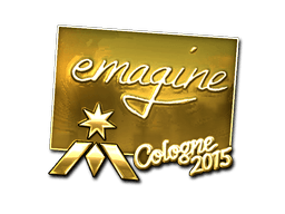 Samolepka (emagine zlatá Kolín nad Rýnem 2015)