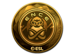Klistermærke (ENCE guld Katowice 2019)