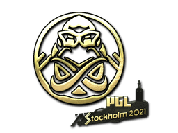 Klistermærke (ENCE guld Stockholm 2021)