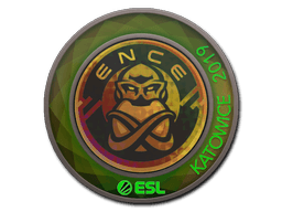 Klistermærke (ENCE holo Katowice 2019)