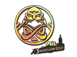 Klistermærke (ENCE holo Stockholm 2021)