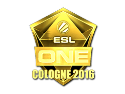 Samolepka (ESL zlatá ESL Cologne 2016)