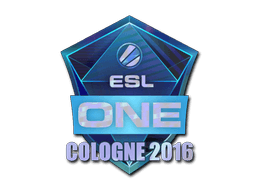 Klistermærke (ESL holo Cologne 2016)
