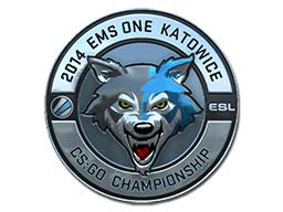 Klistermærke (ESL Wolf folie Katowice 2014)