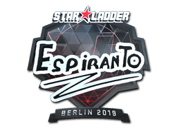 Klistermærke (EspiranTo folie Berlin 2019)
