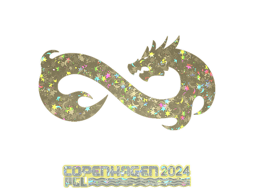 Klistermærke (Eternal Fire glitter Copenhagen 2024)