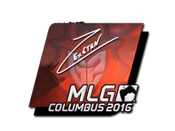 Klistermærke (Ex6TenZ folie MLG Columbus 2016)
