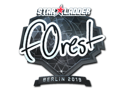 Samolepka (f0rest speciální Berlin 2019)