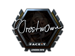 Samolepka (f0rest speciální London 2018)